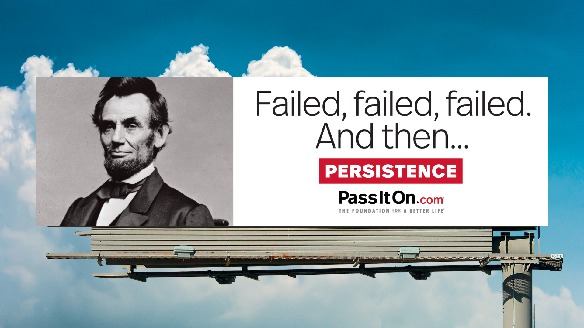 Persistence Abraham Lincoln