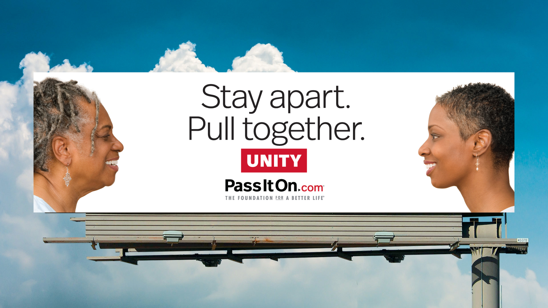 Unity Stay Apart Pull Together