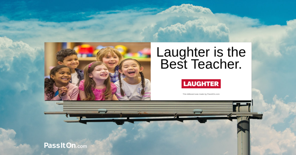 Laughter is the Best Teacher.  How humor and history go together in this classroom.  