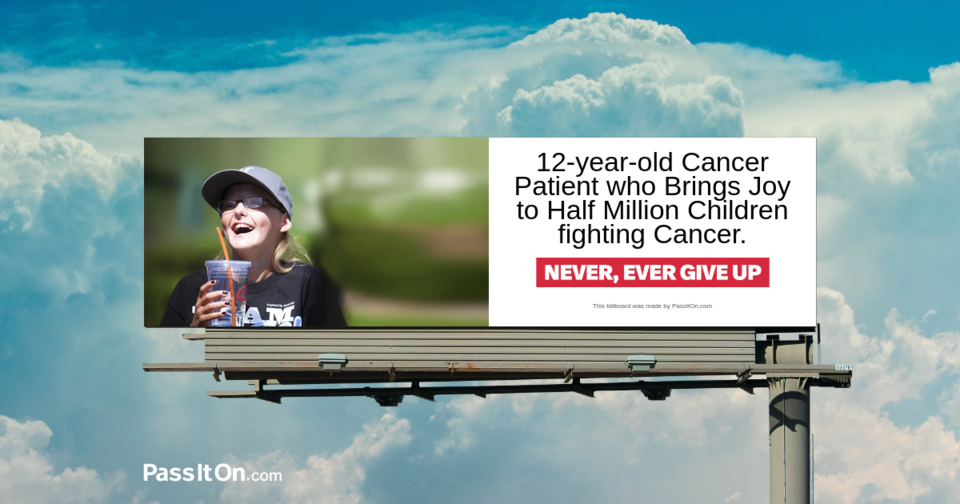 Never, Ever Give Up. 