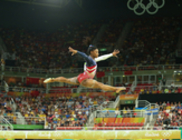 Simone Biles Springs Her Way Into History.