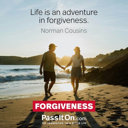 Life is an adventure in forgiveness. #<Author:0x00007f728a5ac1d0>