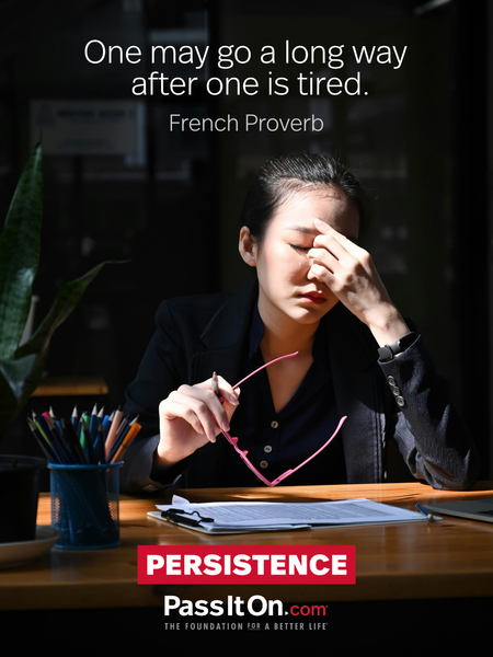 One may go a long way after one is tired. #<Author:0x00007f1ae808ce60>