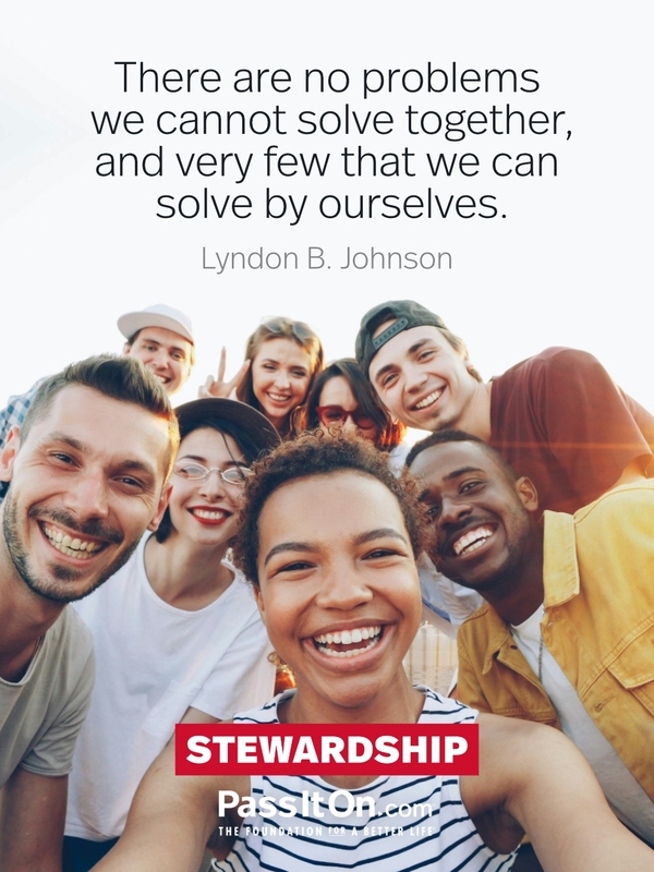 There are no problems we cannot solve together, and very few that we can solve by ourselves. #<Author:0x00007f58c68c25a0>