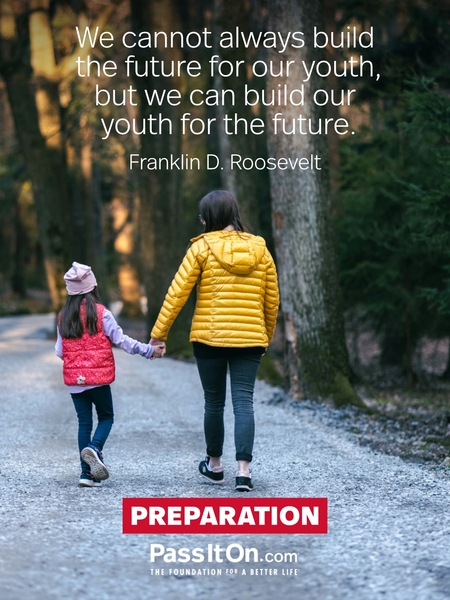 We cannot always build the future for our youth, but we can build our youth for the future.  #<Author:0x00007f58c68db7d0>