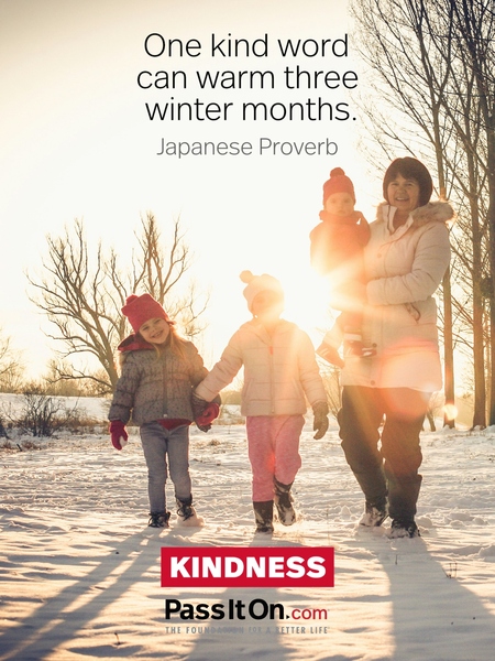 One kind word can warm three winter months. #<Author:0x00007f2b21abd850>