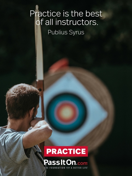 Practice is the best of all instructors. #<Author:0x00007f1adbdffb40>