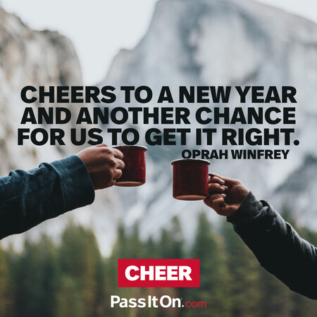 Cheers to a new year and another chance for us to get it right. #<Author:0x00007f2b21c33ae0>
