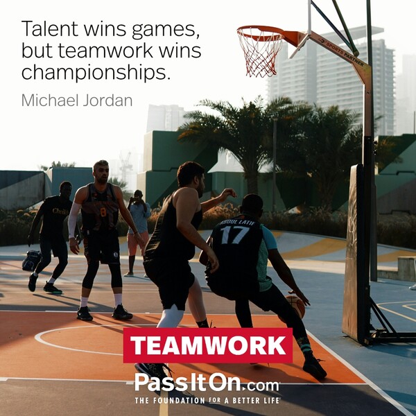 Talent wins games, but teamwork wins championships. #<Author:0x00007f2b21c030c0>