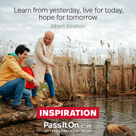 Learn from yesterday, live for today, hope for tomorrow. #<Author:0x00007f2b21af2960>