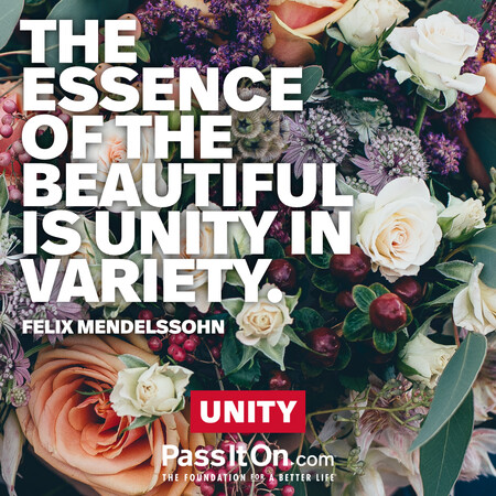 The essence of the beautiful is unity in variety. #<Author:0x00007f1ae8dbdfd0>