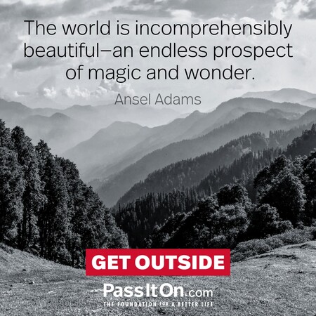 The world is incomprehensibly beautiful—an endless prospect of magic and wonder. #<Author:0x00007f1ae907b920>