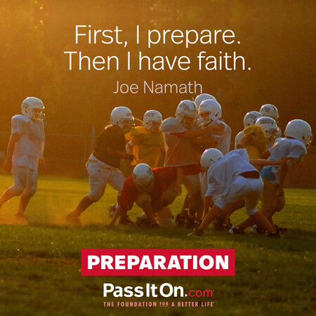 First, I prepare. Then I have faith. #<Author:0x00007f1adbdc2808>