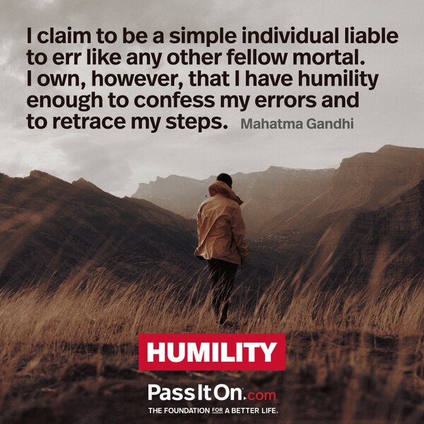 I claim to be a simple individual liable to err like any other fellow mortal. I own, however, that I have humility enough to confess my errors and to retrace my steps. #<Author:0x00007f2b21da99d8>