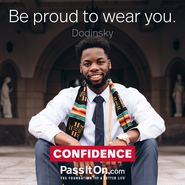 Be proud to wear you. #<Author:0x00007f1ae92235c0>
