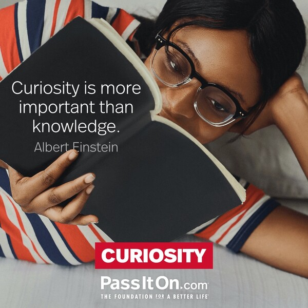 Curiosity is more important than knowledge. #<Author:0x00007f2b21b83208>