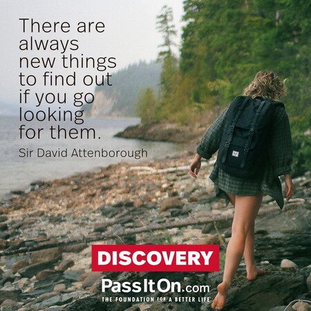 There are always new things to find out if you go looking for them. #<Author:0x00007f728a1e0dd0>