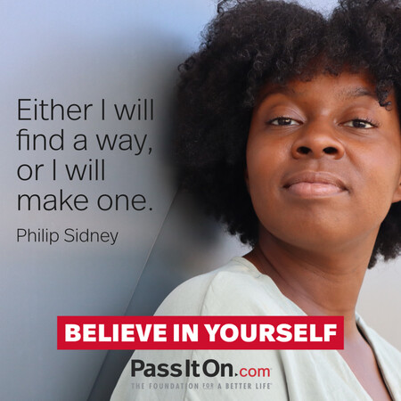 Either I will find a way, or I will make one. #<Author:0x00007f1ae9226680>