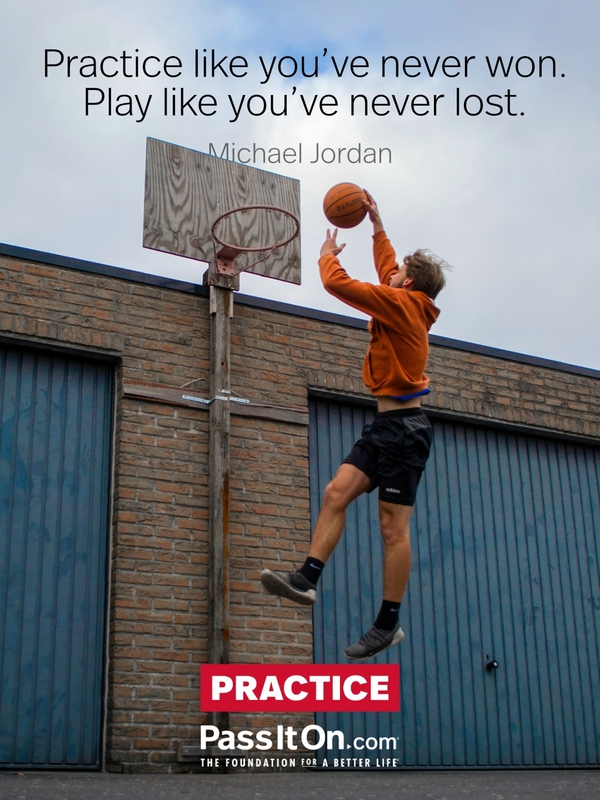 Practice like you’ve never won. Play like you’ve never lost. #<Author:0x00007f2b21b60f00>